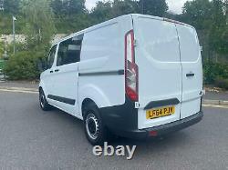 2014 64 Ford Transit Custom Crew Van 290 2.2 Tdci Eco-tech Aircon No Vat