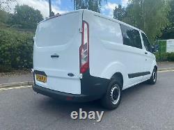 2014 64 Ford Transit Custom Crew Van 290 2.2 Tdci Eco-tech Aircon No Vat