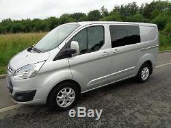 2014 64 Ford Transit Custom Limited SWB Crew Van 6 Seater Van