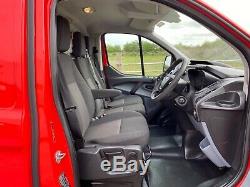 2014 Ford Transit Custom 2.2 Tdci 125 Lwb High Roof 290 L2h2 Van Fsh Red Aircon