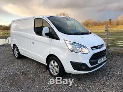 2015 15 Ford Transit Custom 2.2 Tdci Limited Swb 270 L1h1 Euro5 Van Fsh Sat Nav