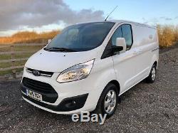 2015 15 Ford Transit Custom 2.2 Tdci Limited Swb 270 L1h1 Euro5 Van Fsh Sat Nav