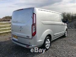 2015 65 Ford Transit Custom 2.2 Tdci Limited Swb 270 L1h1 Silver Euro5 Van Fsh