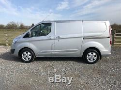 2015 65 Ford Transit Custom 2.2 Tdci Limited Swb 270 L1h1 Silver Euro5 Van Fsh