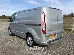 2015 65 Ford Transit Custom 2.2 Tdci Limited Swb 270 L1h1 Silver Euro5 Van Fsh