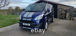 2015 Ford Transit Custom 290 2.2 Tdci 155 Bhp Swb Genuine Sport No Vat! Blue