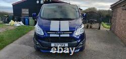 2015 Ford Transit Custom 290 2.2 Tdci 155 Bhp Swb Genuine Sport No Vat! Blue