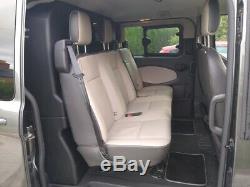 2015 Ford Transit Custom. 5 Seat Crew Cab. Leather. Superb Condition FFSH