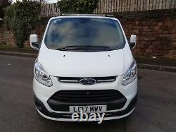 2017 17 Plate Ford Transit Custom Limited LWB Van 27,000 Miles Damaged