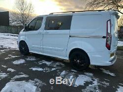 2017 Transit Custom Limited Crew Cab Sport 6 Seats Twin Sliding Doors Rs No Vat