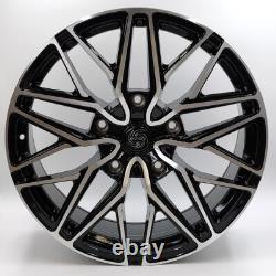 20black pol Sport Ford Transit /custom Alloy Wheels Rated Van -st