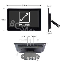 2Pc 10.1in Car Headrest Monitor Rear Seat Entertainment Player Touch Screen WIFI