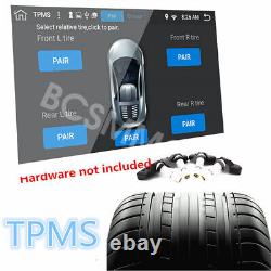 2Pc 10.1in Car Headrest Monitor Rear Seat Entertainment Player Touch Screen WIFI