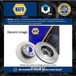 2x Brake Discs Pair Solid Rear 288mm NBD5447 NAPA Set 1764283 2013002 2021562