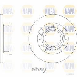 2x Brake Discs Pair Solid Rear 288mm NBD5447 NAPA Set 1764283 2013002 2021562