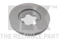 2x Brake Discs Pair Vented fits FORD TRANSIT CUSTOM V362 2.0D Front 2015 on Set