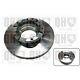 2x Brake Discs Solid For Ford Transit Connect V362 2.0 EcoBlue QH Rear 1783910