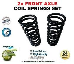 2x FRONT Axle COIL SPRINGS for FORD TRANSIT CUSTOM Box 2.2 TDCi 2012-on