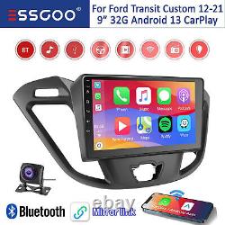 32G AHD Android 13 For Ford Transit Custom 2012-2021 Car Stereo GPS CarPlay RDS