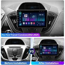 32G Android 13 Car Stereo Radio CarPlay FM GPS For Ford Transit Custom 2012-2021