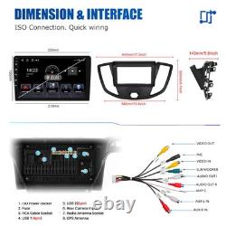 32G Android 13 Car Stereo Radio CarPlay FM GPS For Ford Transit Custom 2012-2021