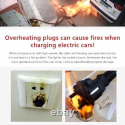 3Pin 5M 13A EV Charging Cable Electric Vehicle Car Charger Portable UK Plug