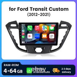 4+64G For Ford Transit Custom 2012-2021 Android 13 Car Stereo Radio GPS CarPlay