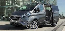 4 x FACTORY 16 FORD TRANSIT CUSTOM MK8 MK7 LIMITED ALLOY WHEELS BRAND NEW TYRES
