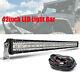 42Inch LED Light Bar Straight Triple Row Off Road Driving Lamp for Ford Transit