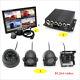 4CH Car DVR MDVR Video Recorder 7 Car LCD Monitor + 4 x Camera