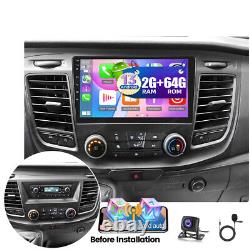 64G For 1 Din Ford Transit Custom 2018-2023 Carplay Android 13 Car Stereo Radio