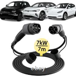 7M Type 2 to Type 2 EV Charging Cable 7.2kW 32A EV Charger dé for Volvo XC40 dé