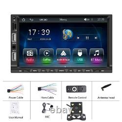 7in 2Din Car Stereo Car Stereo Bluetooth USB AUX Carplay MP5 Player WithCamera