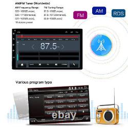 7in Double Din Car Radio Stereo GPS Player Bluetooth Mirror Link Touch Screen