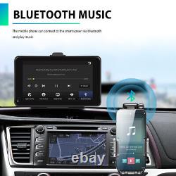 7in Touch Screen Monitor Wireless Carplay Android Auto Car MP5 Player WithRear Cam