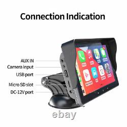 7in TouchScreen Monitor Carplay Android Auto Car Stereo FM Radio GPS Navi Player