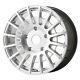8x18 JBW TMS HYPER SILVER ALLOY WHEELS+TYRES FITS FORD TRANSIT CUSTOM SET OF 4