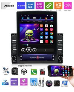 9.7In GPS Wifi Vertical Touch Screen Car Stereo Radio Player OBD 2+32G WithCamera