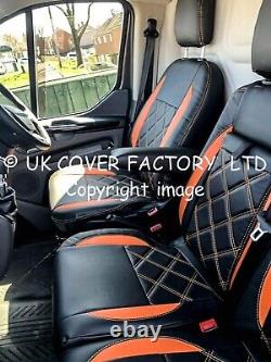 A29 Ford Transit Custom 2012-2020 Van Seat Covers Orange