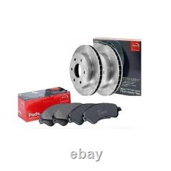 APEC Front Brake Disc and Pad Set for Ford Transit Custom 2.0 Dec 2015-Present