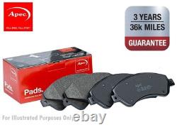 APEC Front Brake Discs & Brake Pads Set Fits Ford Tourneo Custom Transit