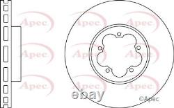 APEC Front Pair of Brake Discs for Ford Transit Custom 2.0 Dec 2015 to Present