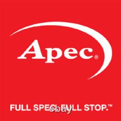 APEC Front Pair of Brake Discs for Ford Transit Custom 2.0 Dec 2015 to Present