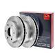 APEC Front Pair of Brake Discs for Ford Transit Custom 2.2 Apr 2012 to Apr 2015