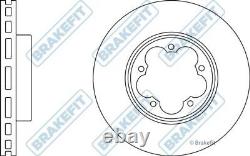 APEC Front Pair of Brake Discs for Ford Transit Custom 2.2 Apr 2012 to Apr 2015