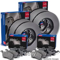 APEC Front & Rear Axle Brake Discs Set & Pads Fits Ford Transit Transit Custom
