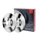 APEC Rear Pair of Brake Discs for Ford Transit Custom 1.0 April 2020 to Present