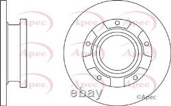APEC Rear Pair of Brake Discs for Ford Transit Custom 1.0 April 2020 to Present