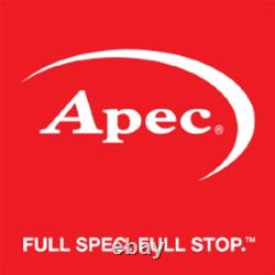 APEC Rear Pair of Brake Discs for Ford Transit Custom 1.0 April 2020 to Present