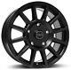 Alloy Wheels 16 Romac Stealth Black Matt For Ford Transit Custom Mk1 12-23